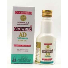 AD GROWMED VITAMIN BABY OIL 100ml 